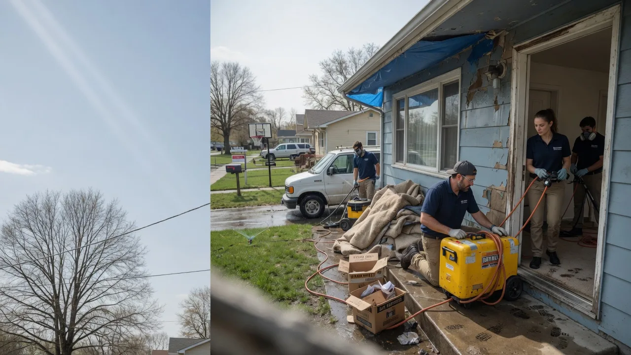 Basement Flood Cleanup in Amherst, MA near me